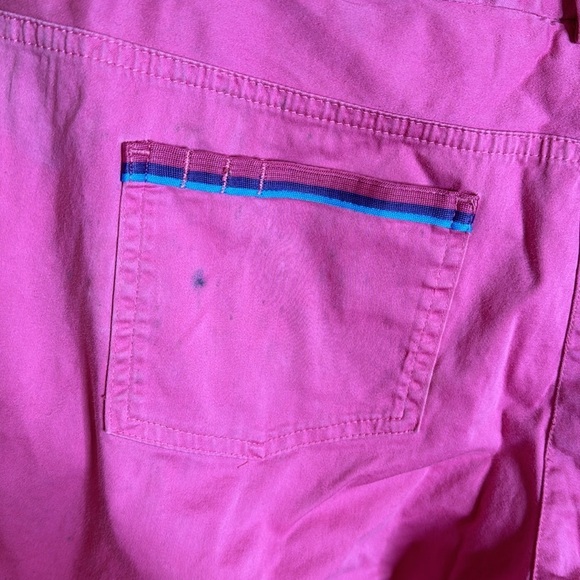 Puma Pink Cotton Stretch Casual w/Pockets Capri Pants Size 12 - Picture 6 of 12